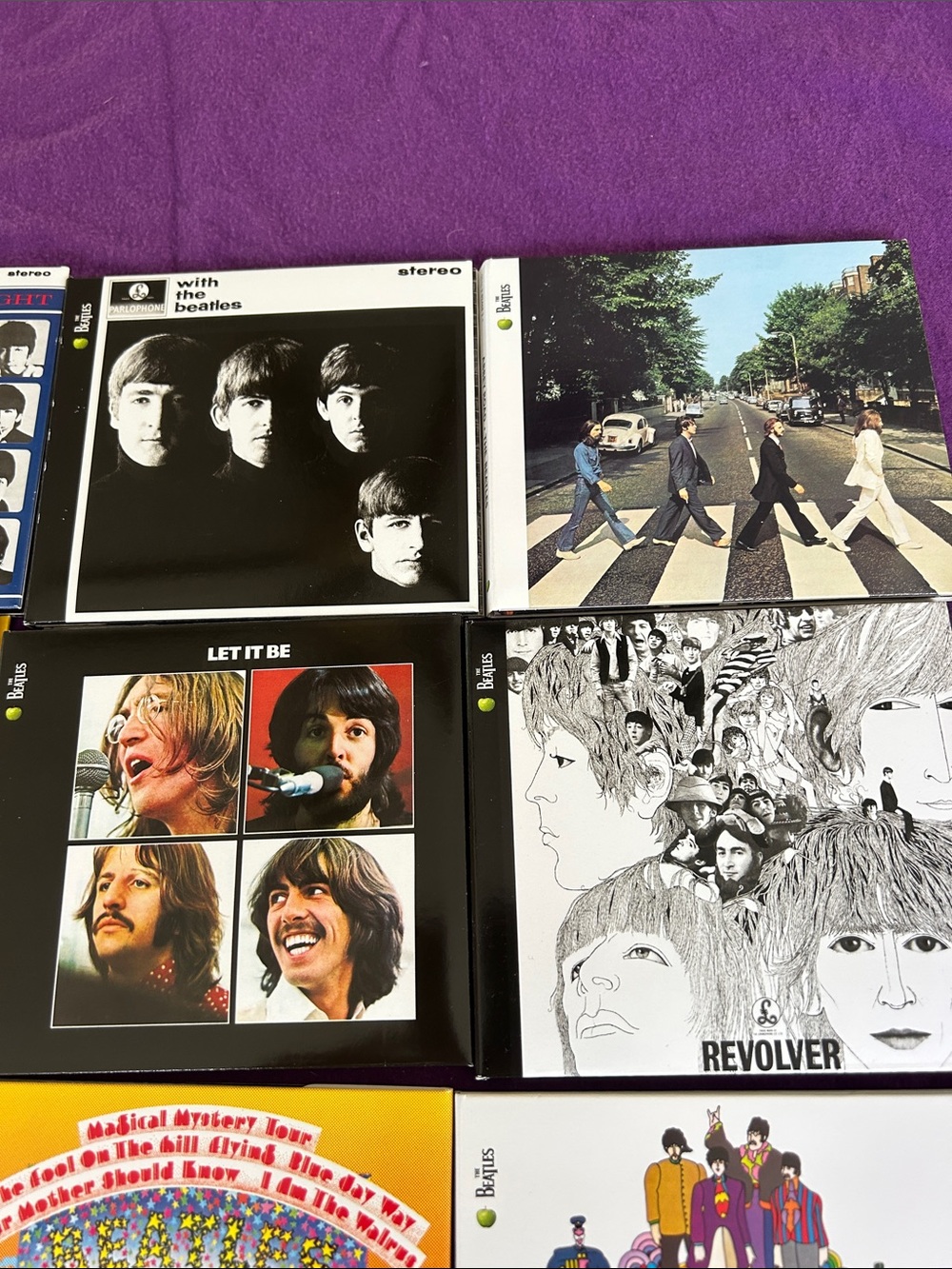 The Beatles Black Box with Green Apple Graphic - Picture 6 of 9